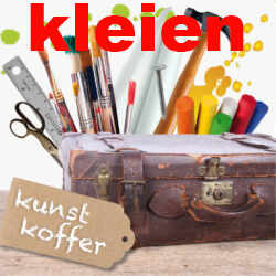 KUNSTKOFFFER (GROOT)OUDER/KIND) – WORKSHOP kleien op ZONDAG 30 november