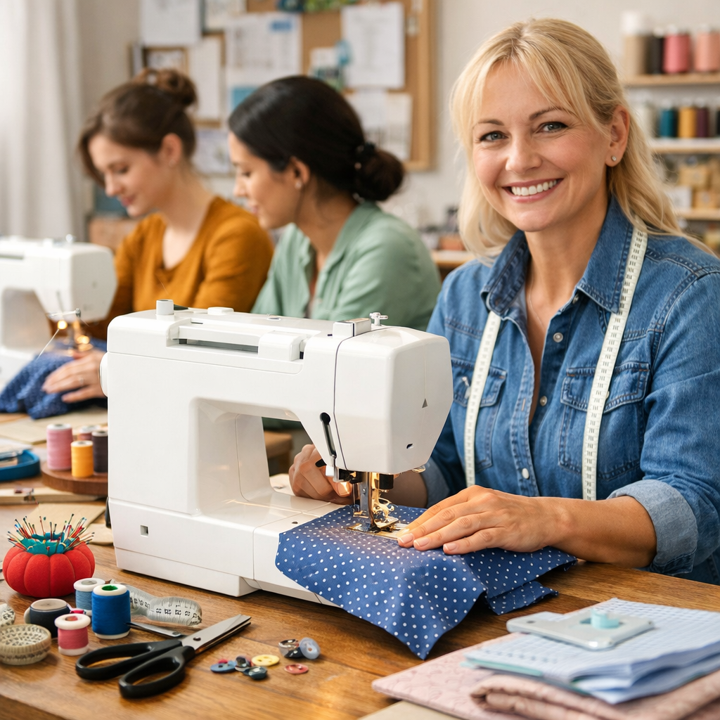 Leren werken met je naaimachine (nieuwe workshop)