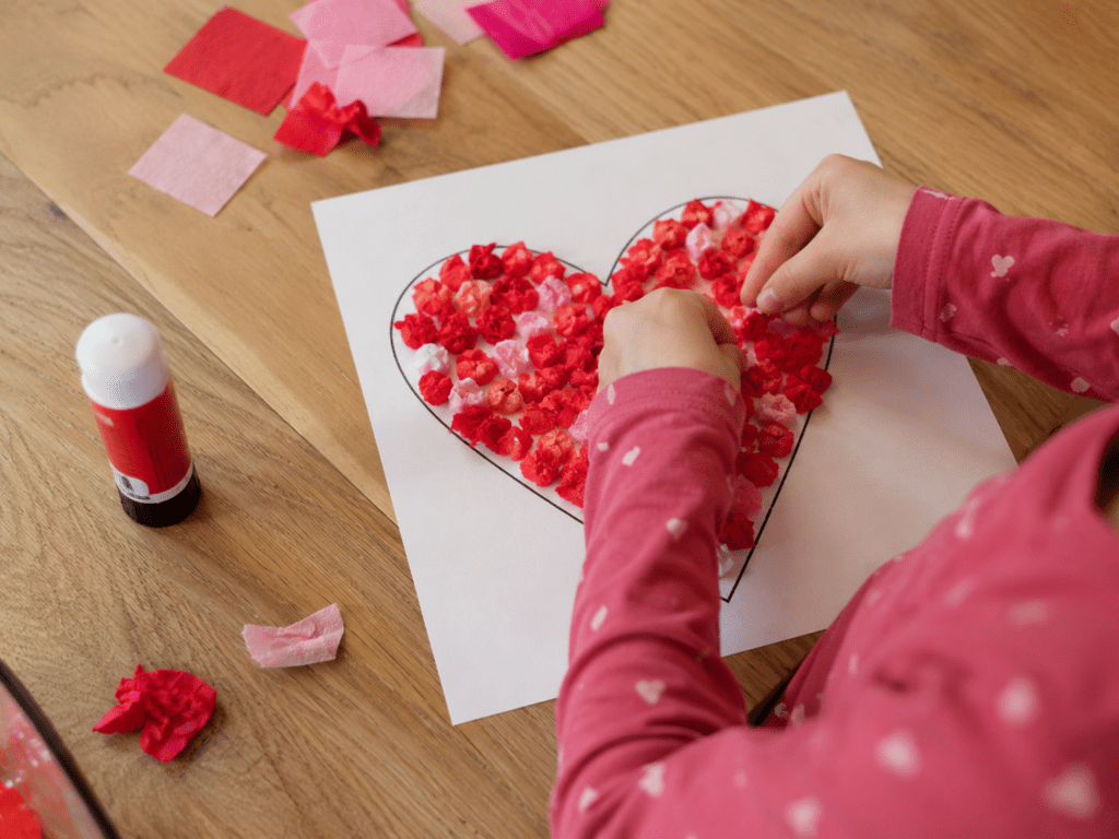 Familieatelier – samen een Valentijnshart maken