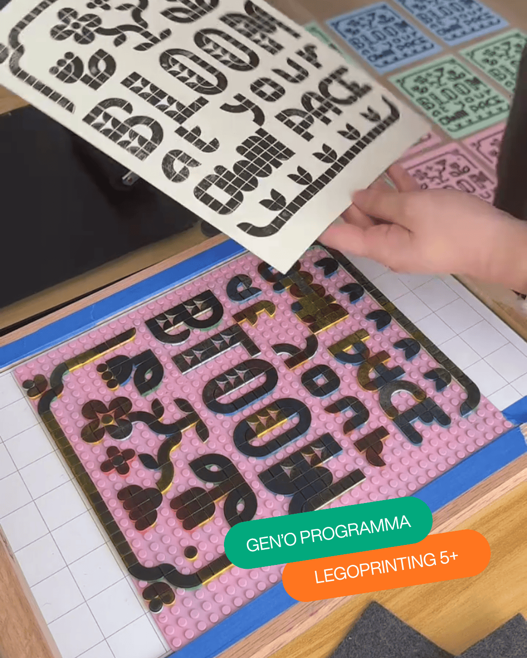 Legoprinting 5+  GenO’ programma